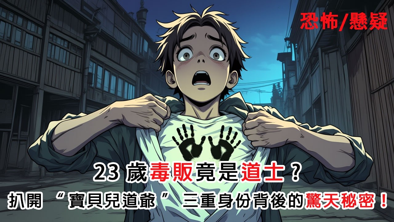 🔥23歲毒販竟是道士？扒開“寶貝兒道爺”三重身份背後的驚天秘密！#靈異小說#懸疑小說#恐怖小說#驚悚故事