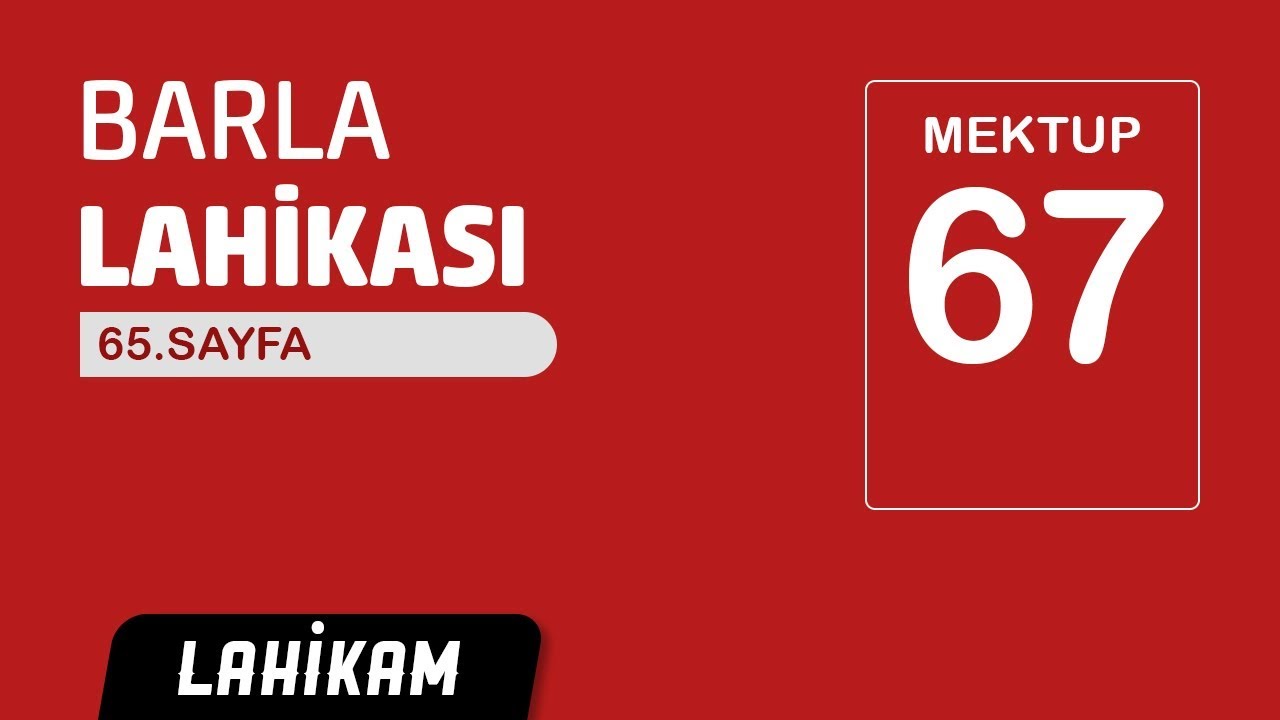 Bedi&uuml;zzaman'ın Dilinden Lahika Mektuplarının &Ouml;nemi