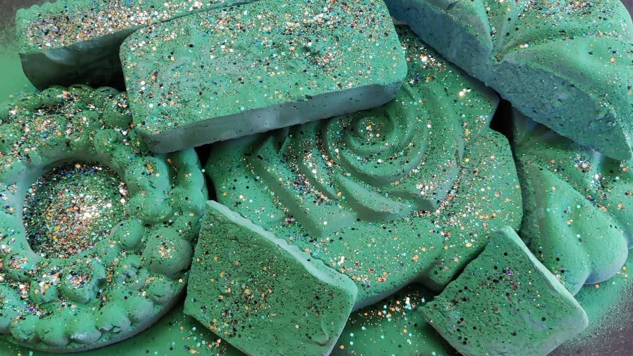 Chunky Green Gymchalk Reforms ~ Satisfying Texture 