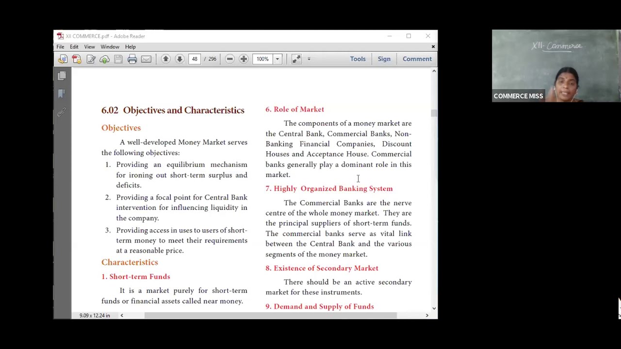12th Commerce  - Chapter 6 (Live Class)