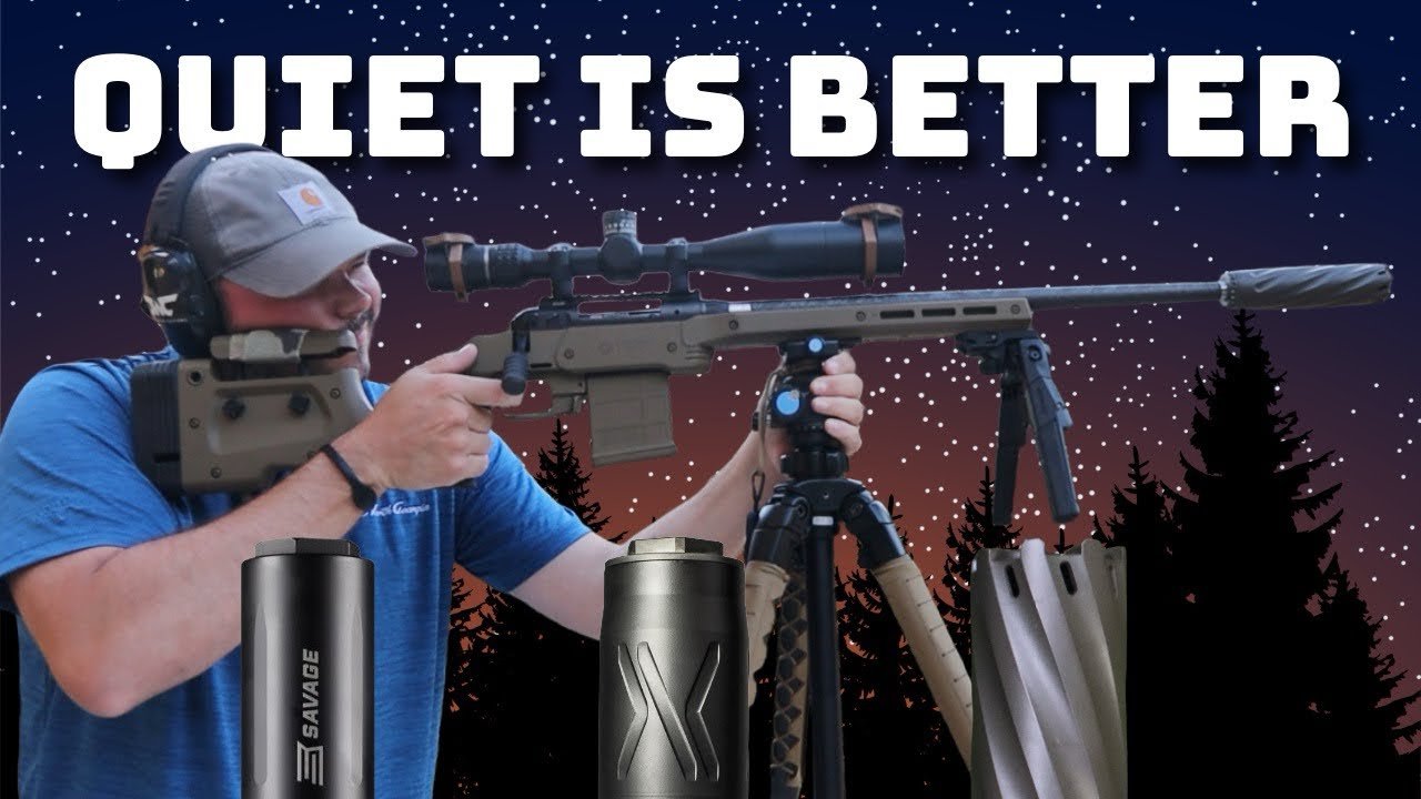 Suppressor Comparison (SilentAF, Banish, Savage) 