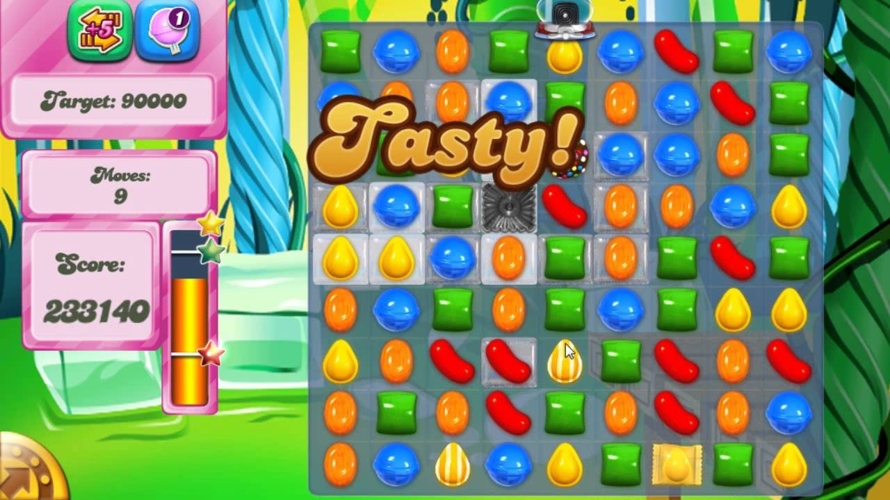 Candy Crush Saga Level 416 No Boosters