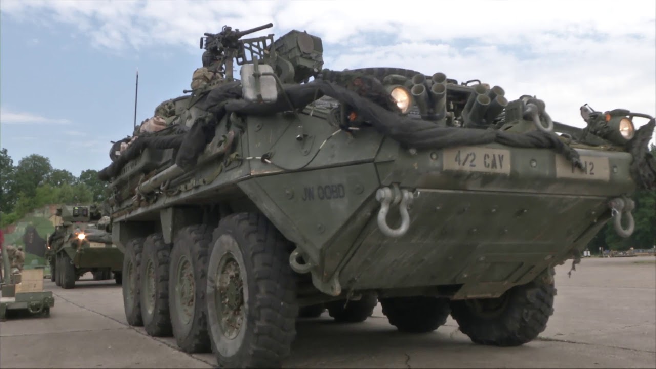 2CR Soldiers Secure Ammunition and move on to wet gap crossing