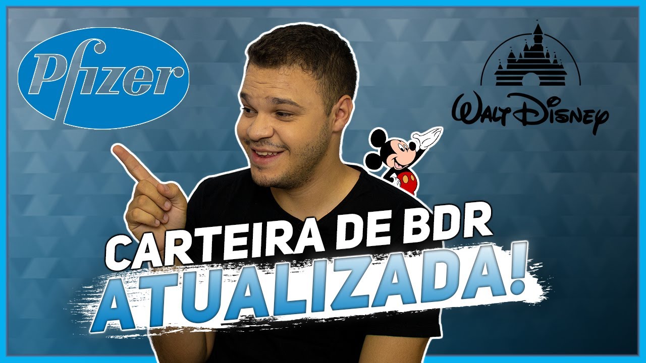 CARTEIRA ATUALIZADA! ENTRANDO (#PFIZ34) E (#DISB34) SAINDO (#FBOK34) E (#GOGL34) | JULE FINAN&Ccedil;AS