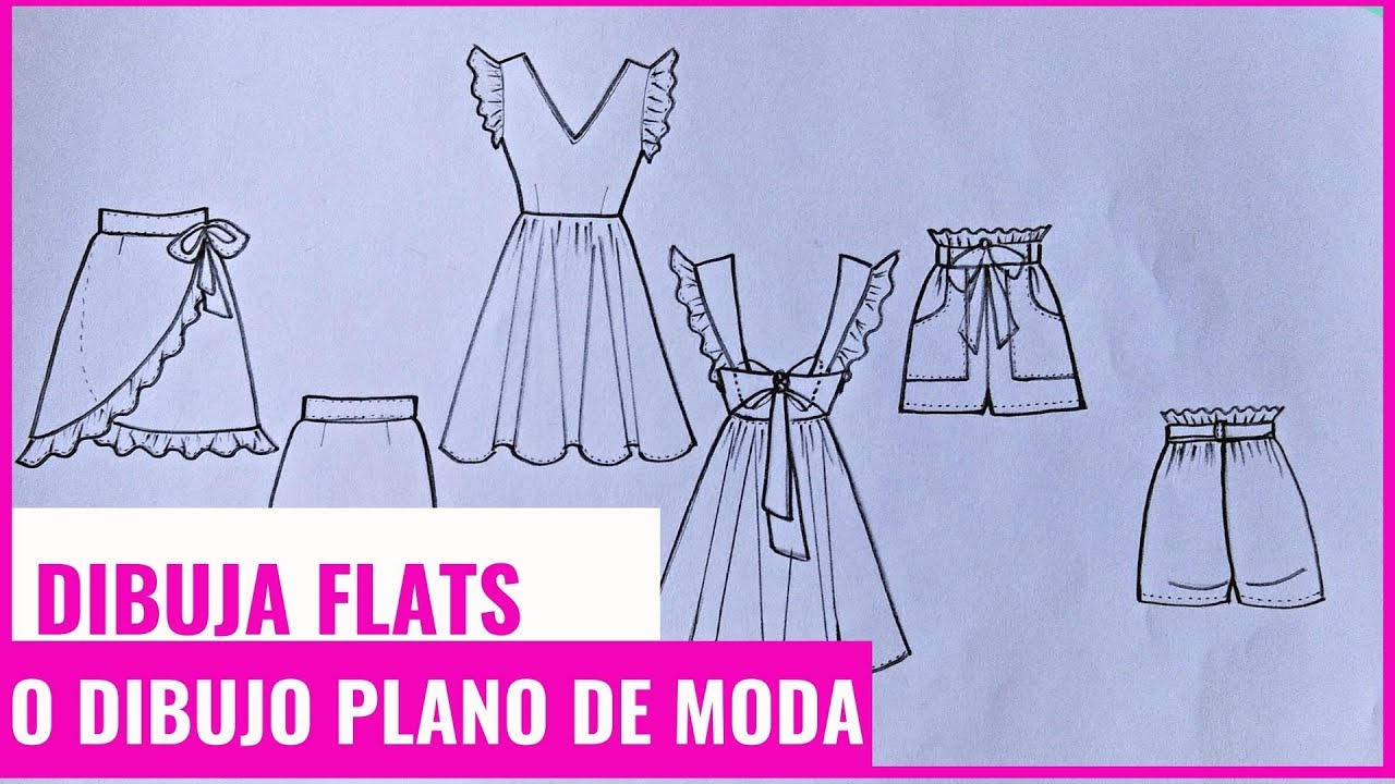 CÓMO DIBUJAR DISEÑOS PLANOS O FLATS.