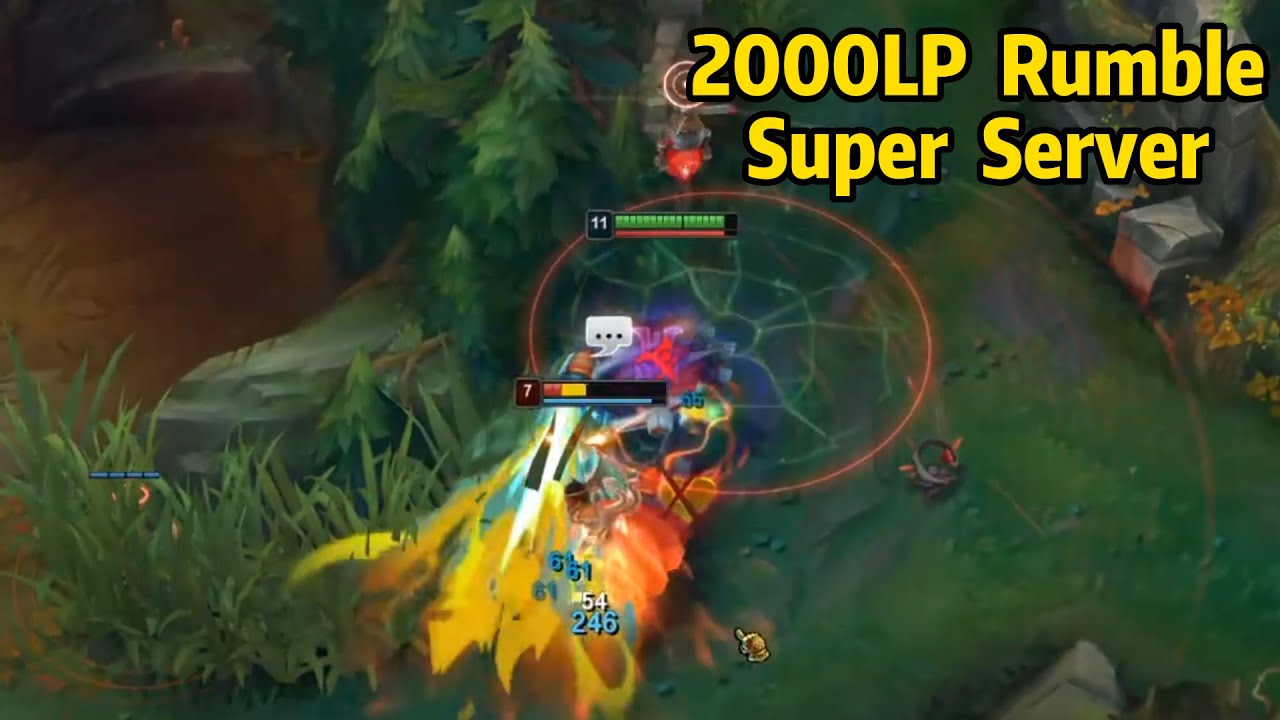 Koala: 2000LP Rumble OTP on Super Server be like...
