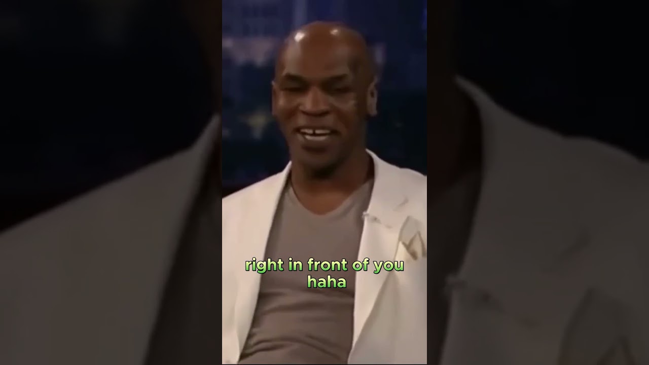 Mike Tyson's Surprising Confession: A Food Ad 🍔🥊