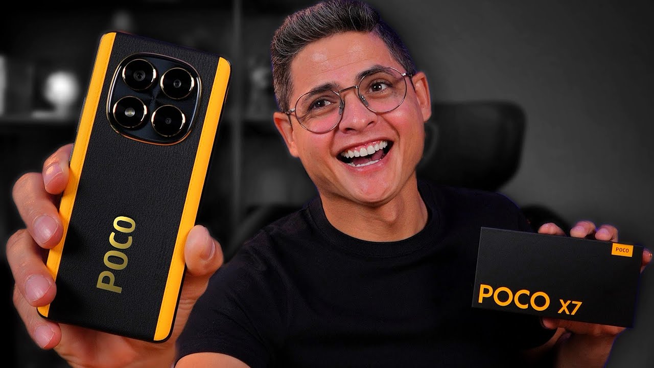 POCO X7 5G! Esse XIAOMI é ARRETADO MESMO? Unboxing e Impressões