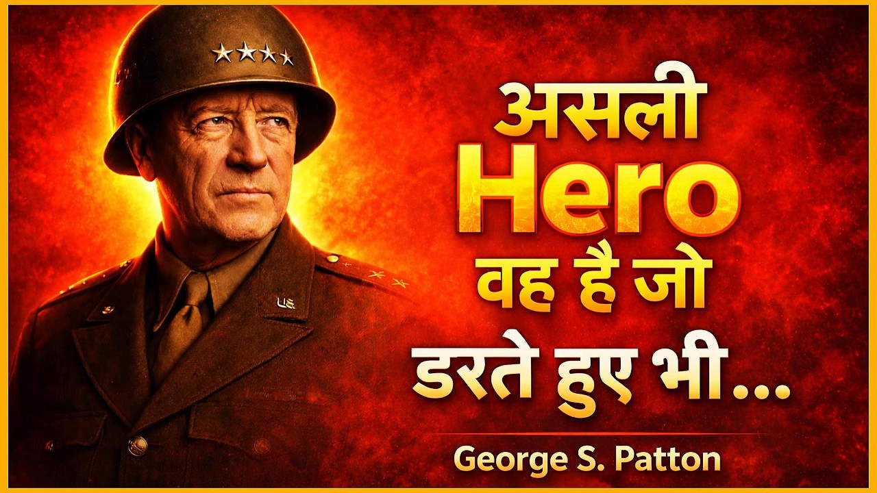 George S. Patton के Quotes – Warrior Mindset, Courage & Victory Leadership Wisdom | Hindi Quotes