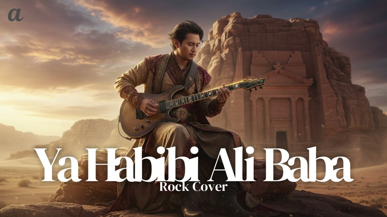Ya Habibi Ali Baba – P. Ramlee | Versi Rock 🔥 Epic Guitar Solo | Andana Studio