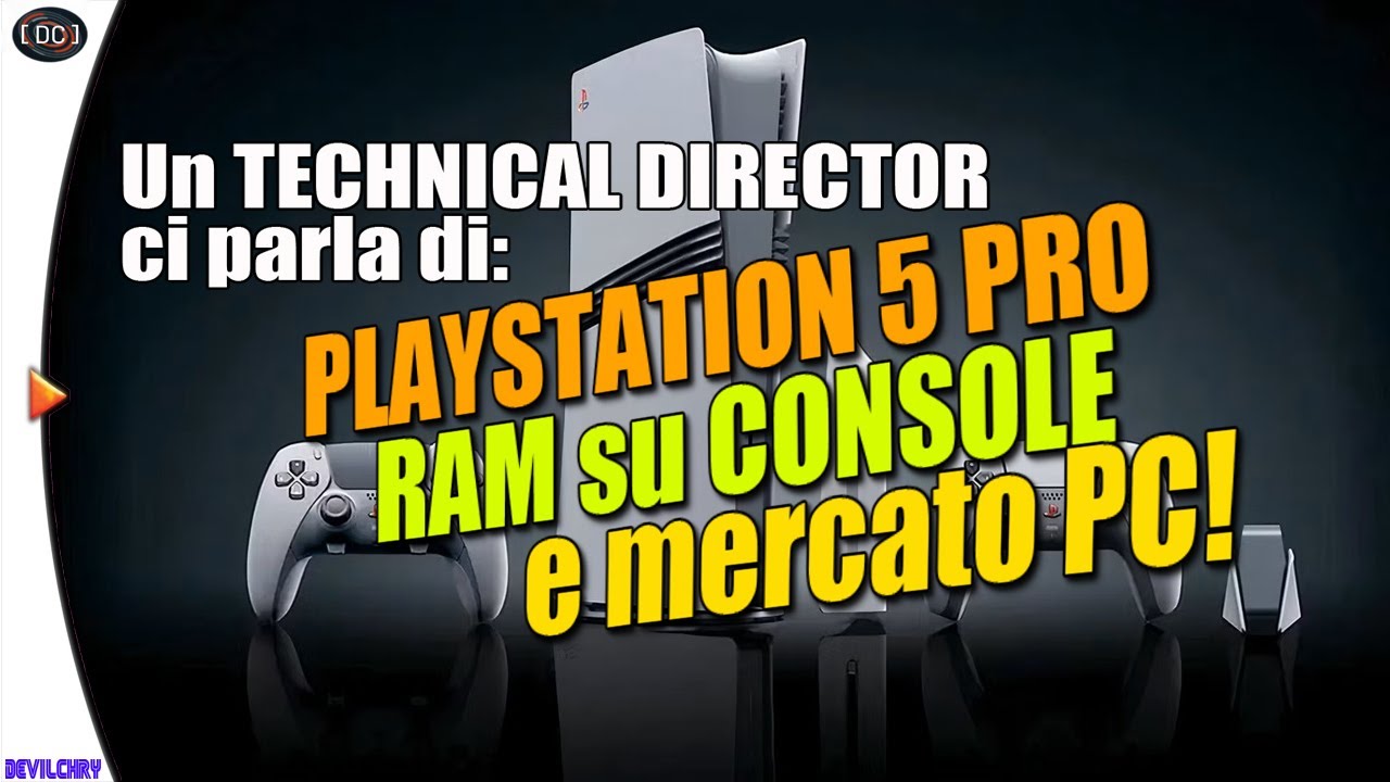 Un EX DIRETTORE TECNICO ci parla di Ps5 Pro, RAM console, mercato PC e SIMULAZIONE FISICA...
