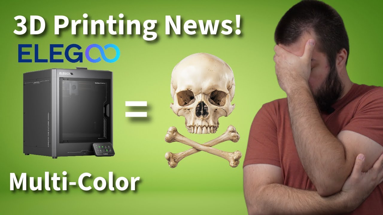 Elegoo только что подтвердил плохие новости для пользователей Centauri Carbon l Новости 3D-печати!
