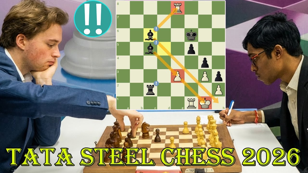 3 BRILLIANT!! Praggnanandhaa vs Vincent Keymer || Tata Steel Chess 2026 - R11