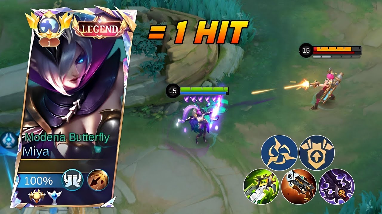 MIYA WTF DAMAGE HACK BUILD AND EMBLEM FOR 2026! ( AUTO KILL!💀 ) MIYA BEST 1 HIT BUILD!!