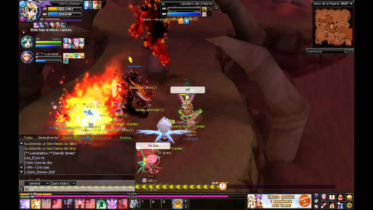 Nostale[ES] Lod con ~Dream&sect;&middot;WorlD~ | ~Zorro_Ronoa~