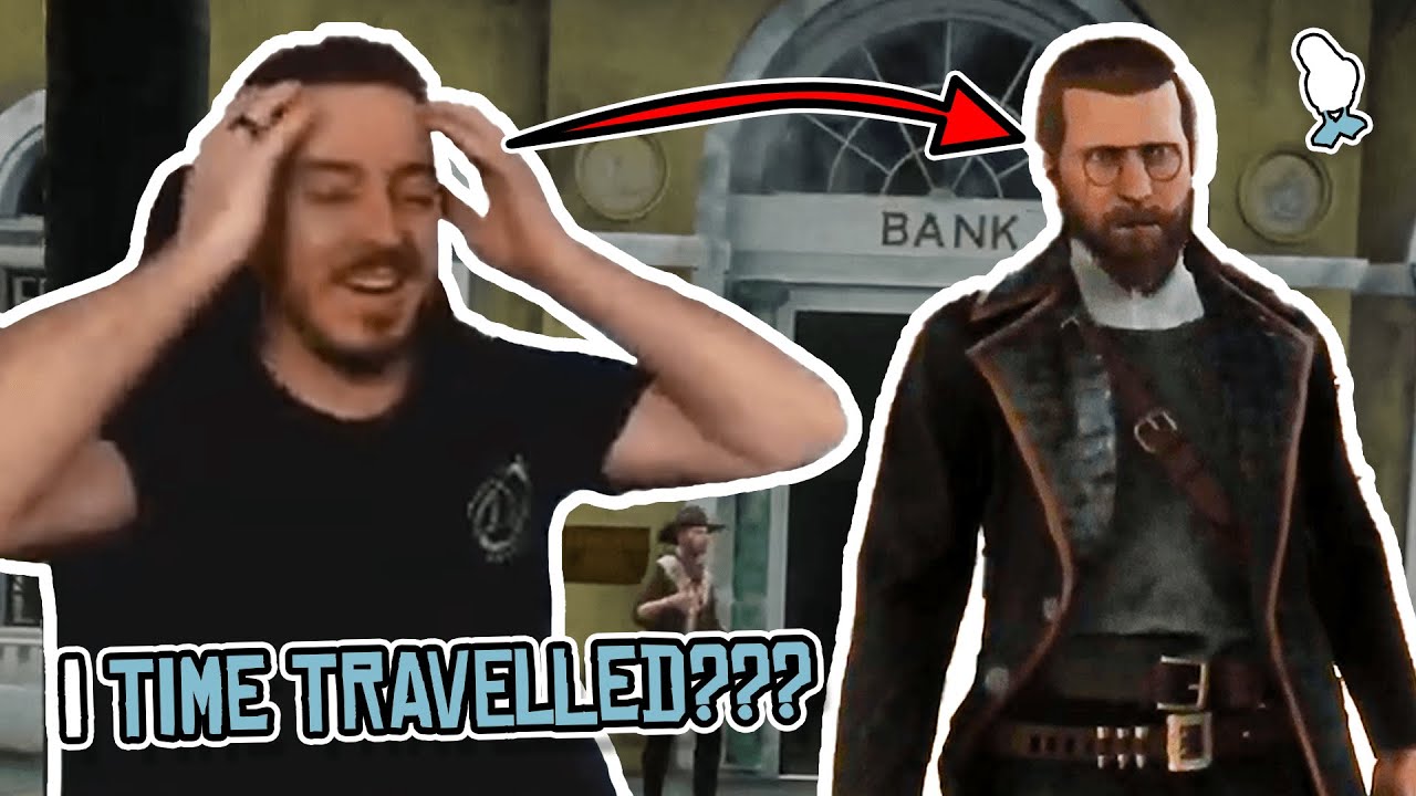 I ROBBED A BANK IN RED DEAD REDEMPTION RP... (the sheriff shot me)