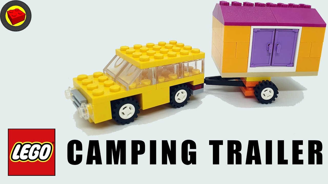 LEGO Camping Trailer Building Instructions - Lego Classic 10715