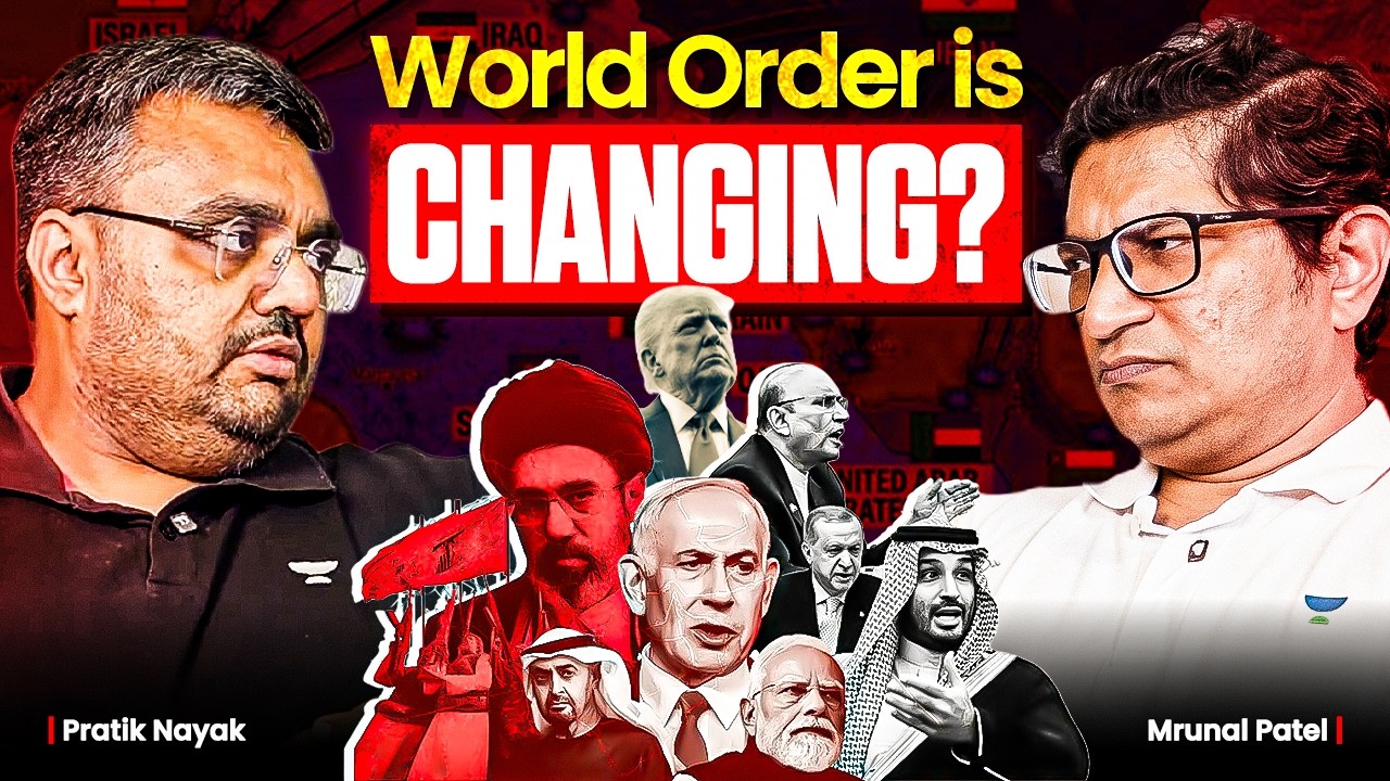 New World Order Iran China & India's Future | UPSC Geopolitics Podcast | Mrunal Patel &times; Pratik Nayak