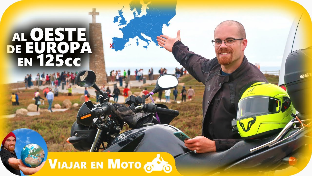 👉Viajar en moto 125 al EXTREMO OESTE de Europa [Viaje en moto de 125cc #15]✅