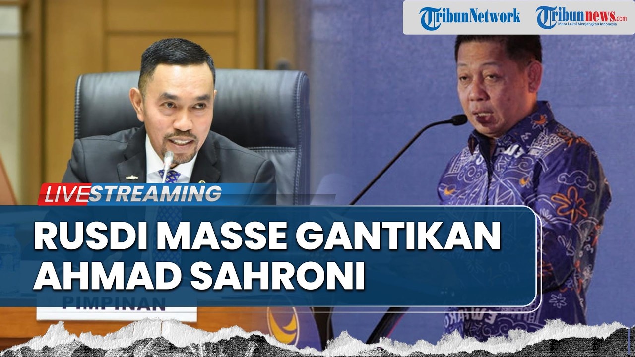 🔴Rapat Pleno Pelantikan Pimpinan Komisi III: Rusdi Masse Gantikan Sahroni,  Duduki Kursi Wakil Ketua