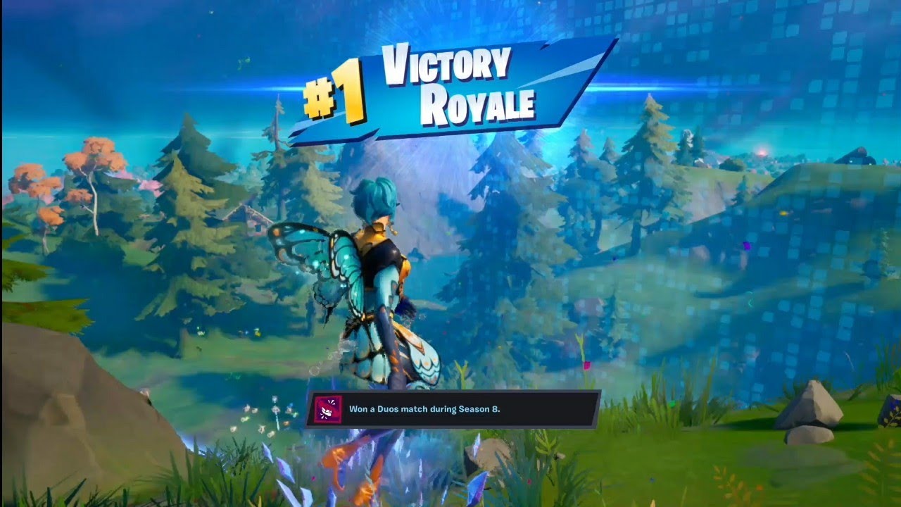Fortnite Xbox One Gameplay 124 Duos  Flutter Skin