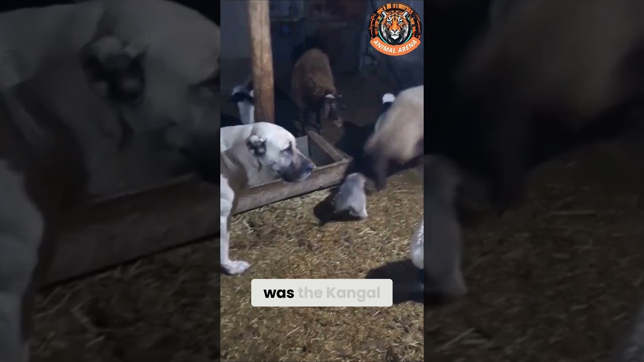 Kangal Parents Defend Their Puppy from a Sheep 🐕🐑