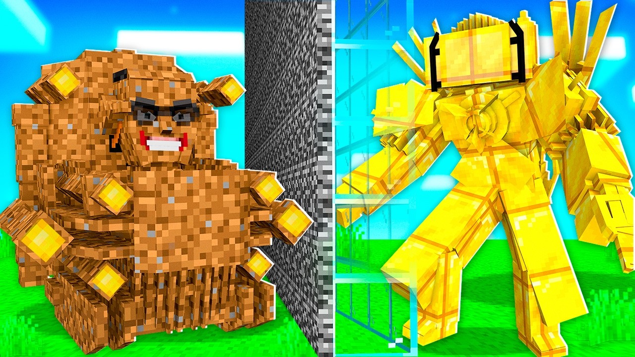 I Cheated in a Rich Vs Poor SKIBIDI MOB BATTLE!