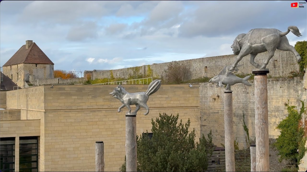 CAEN  🇲🇫 |   Le Château Médiéval  |  Normandie Bretagne Télé
