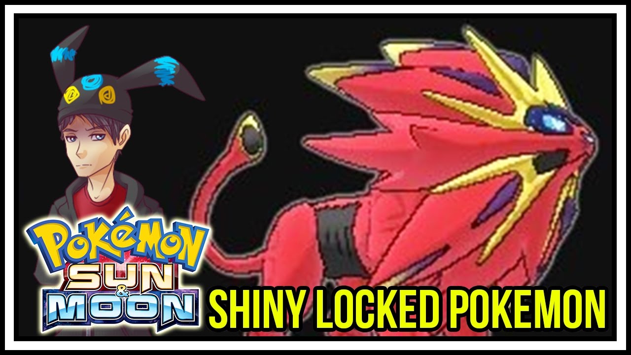 SHINY LOCKED POKEMON IN POKEMON SUN AND MOON! Unavailable Shiny Pokémon