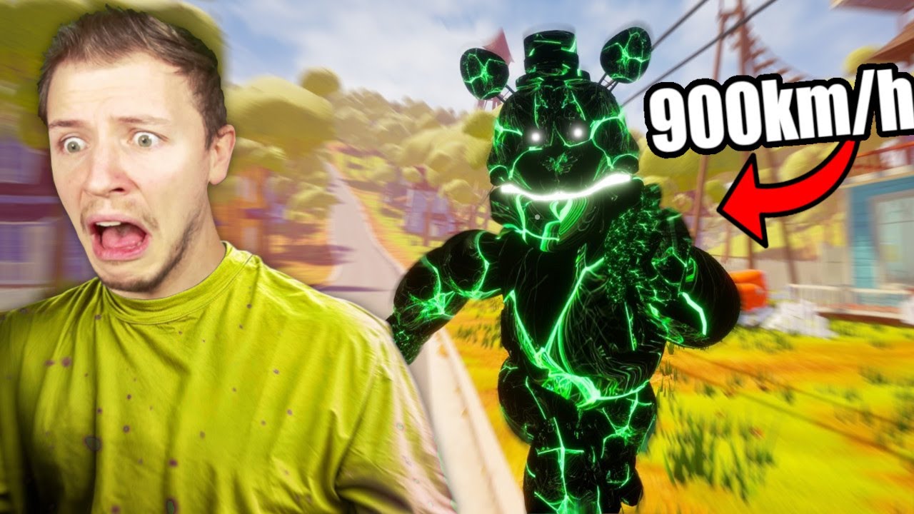 ALPTRAUM FREDBEAR ist am SCHNELLSTEN in HELLO NEIGHBOR