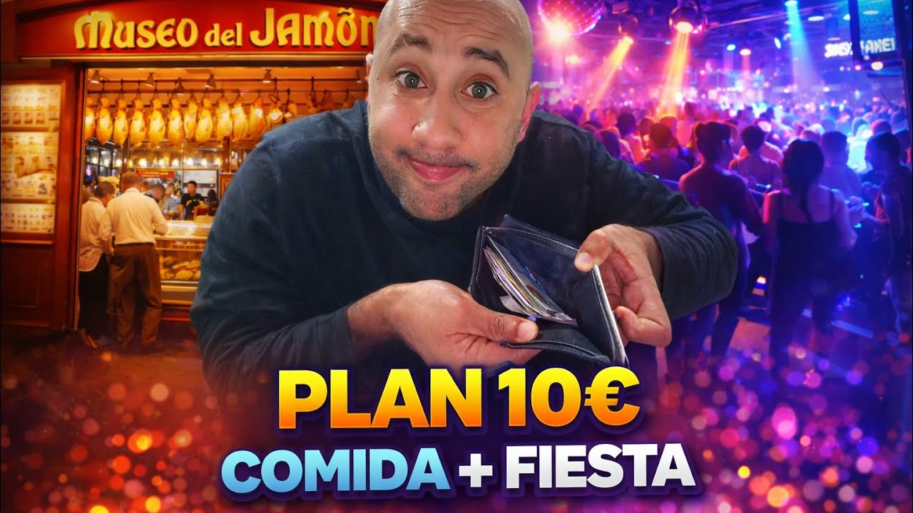 MADRID por 10€: Comida en el MUSEO DEL JAMÓN y Fiesta (¡Increíble!) 2026