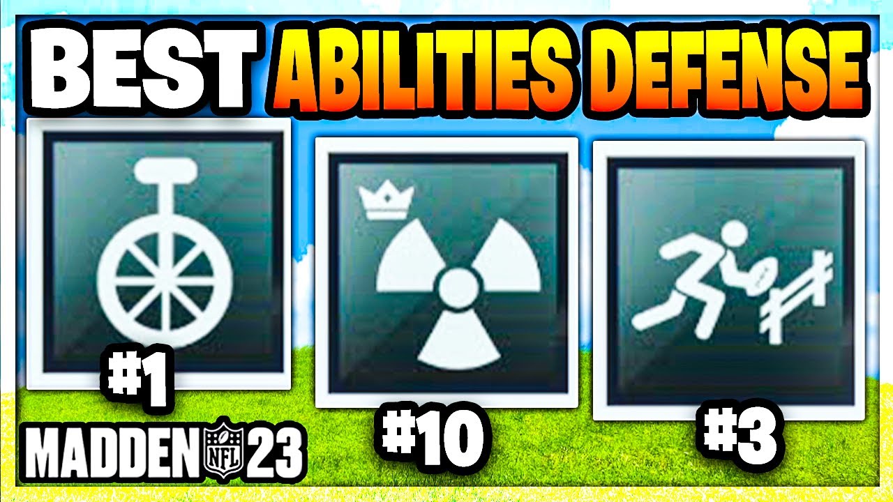 THE 10 BEST ABILITIES YOU CAN RUN ON DEFENSE IN MADDEN 23 ULTIMATE TEAM