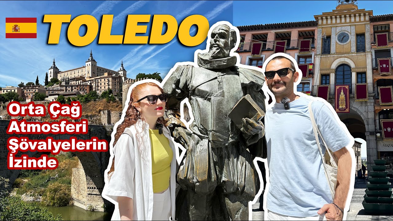 Toledo: Üç Kültürün Buluştuğu Büyüleyici Şehir! | Şövalyeler ve Krallar Şehri | İspanya 🇪🇸