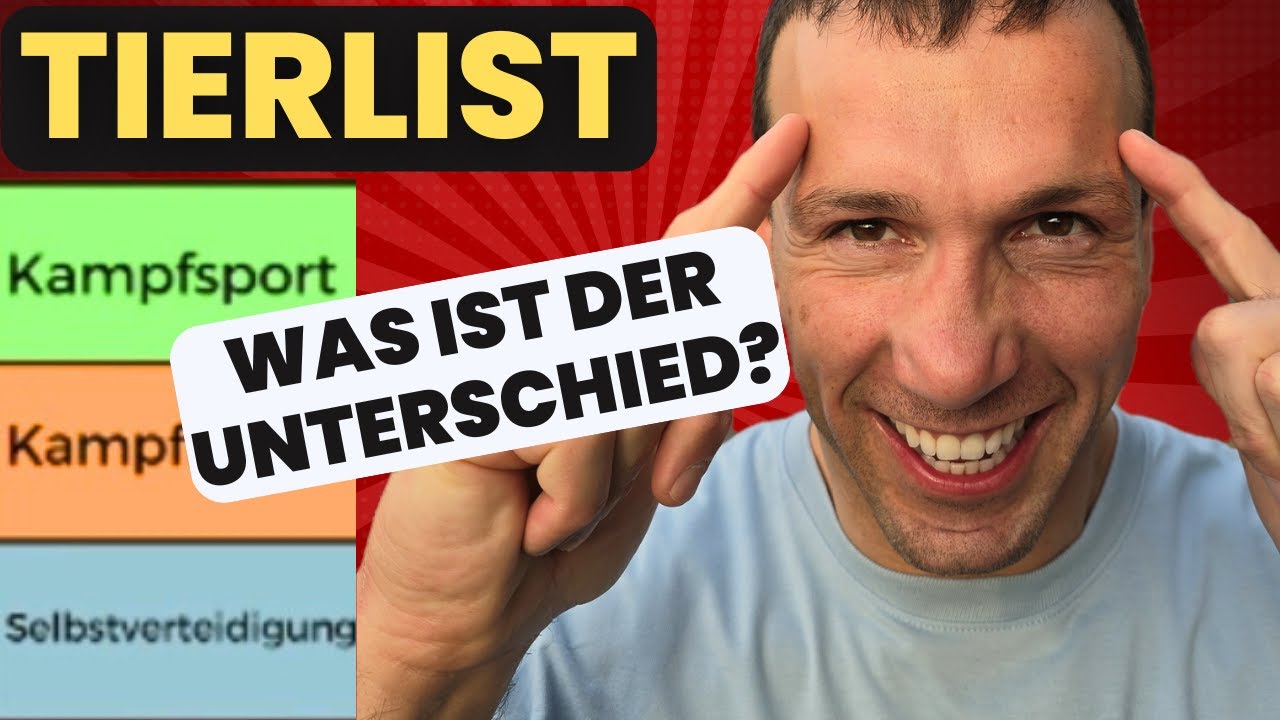 Kampfsportarten in Deutschland: Die große Tierlist mit Ex-Weltmeister Eric Gold