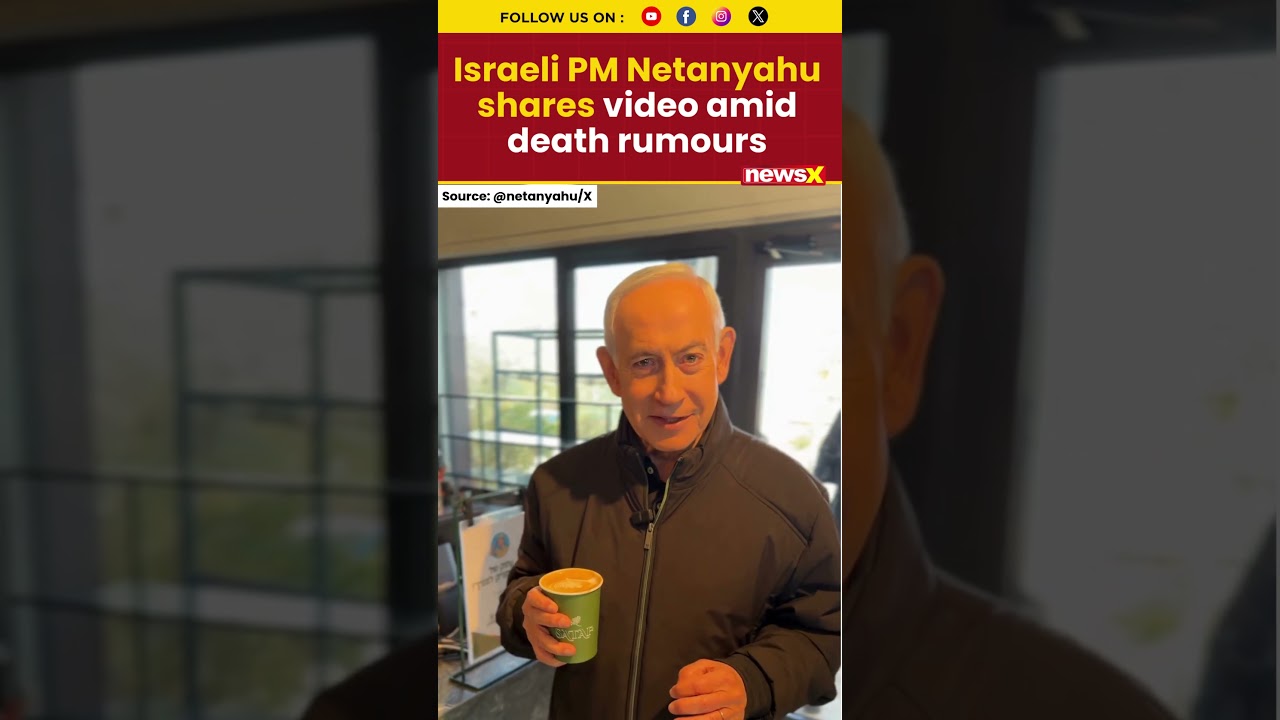 Israel's PM Benjamin Netanyahu Debunks Death, &lsquo;Six Fingers&rsquo; Rumours; Shares Video on X | NewsX