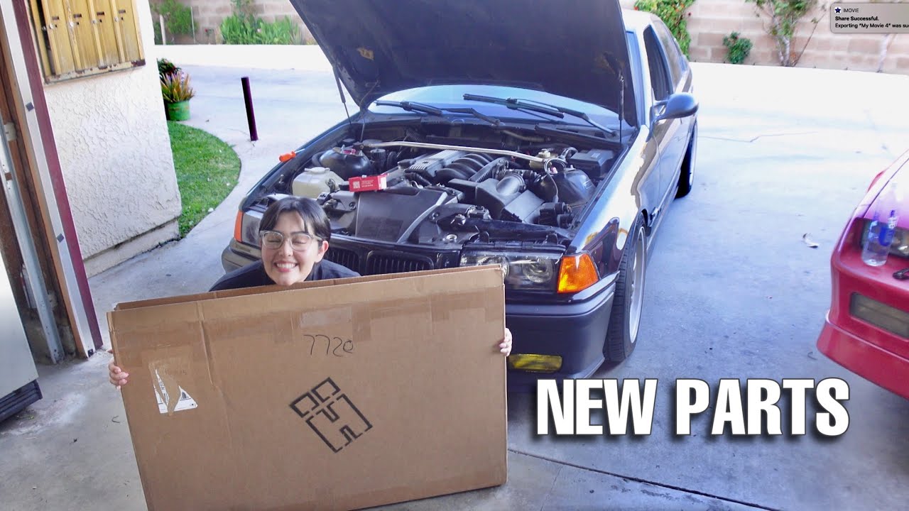 E36 GETS NEW LIGHTS AND BADGES + NEW MODS UNBOXING