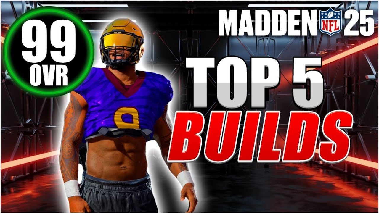 *NEW* Top 5 BEST Builds IN MADDEN 25 SUPERSTAR! BEST META BUILD IN THE GAME! USE THIS BUILD NOW!