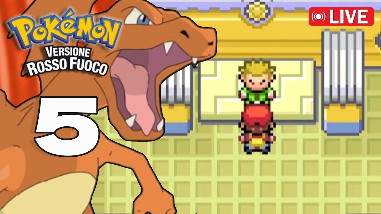 SCONTRO CON LT.SURGE | Pokèmon Versione Rosso Fuoco Ep.5 |