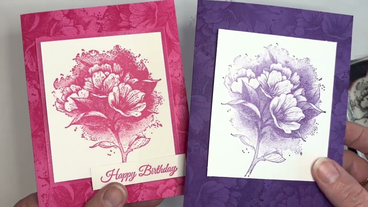 Calming Camellia Stamp Set