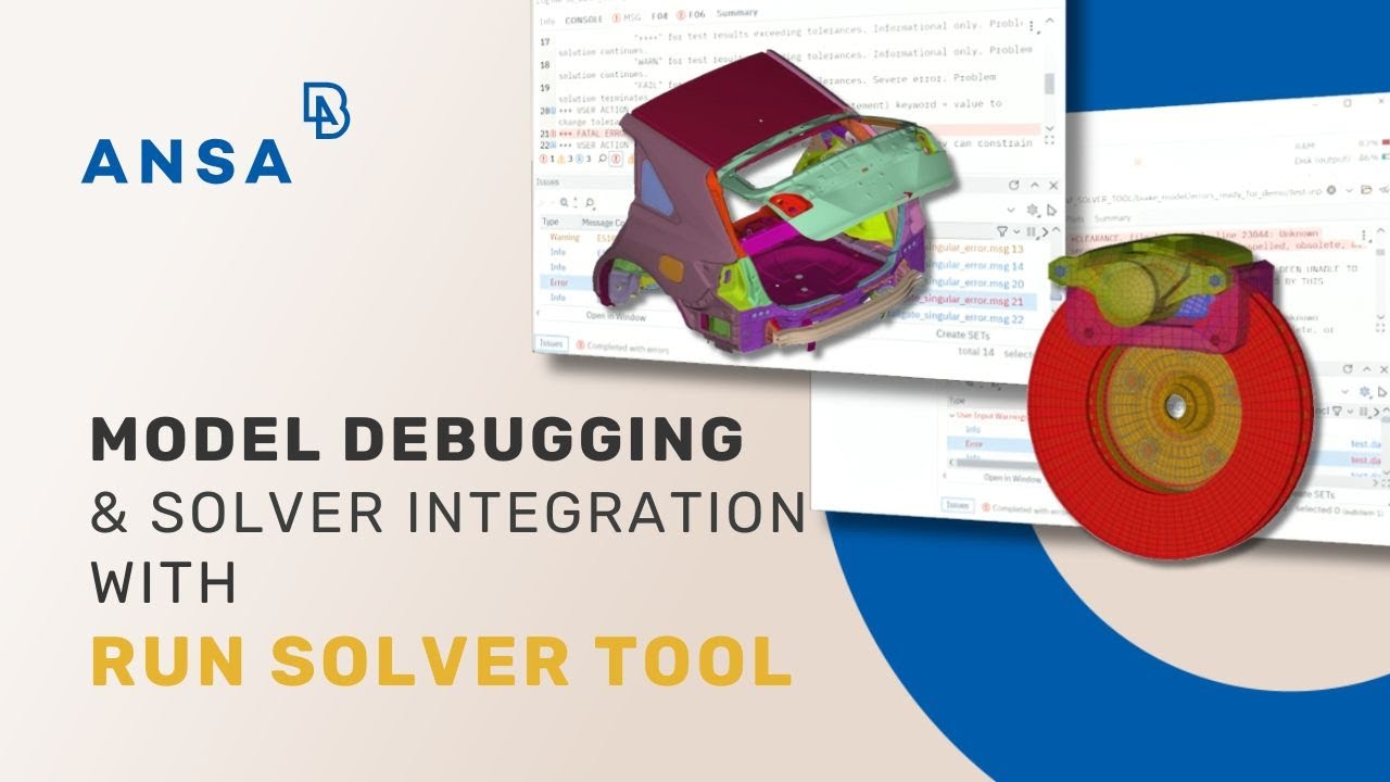 Model Debugging and Solver Integration Using Run Solver Tool