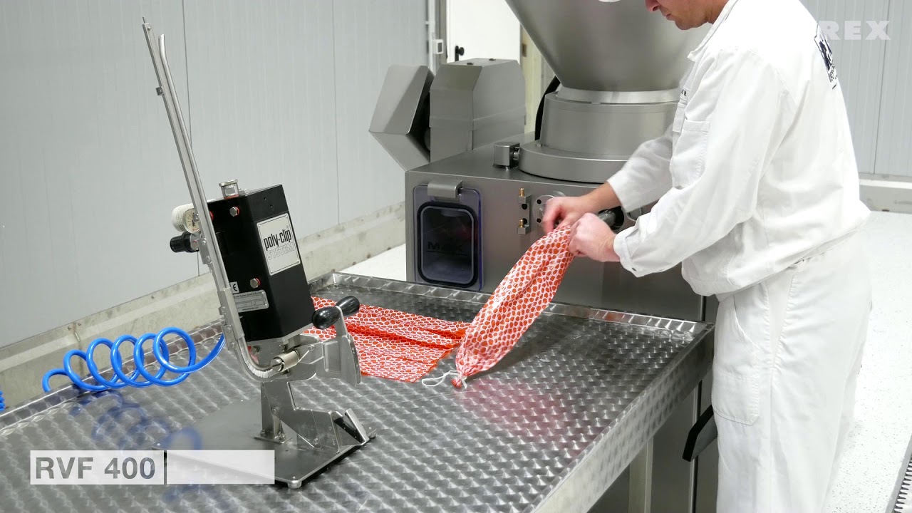 REX-Technologie - Vakuumfüller REX Serie RVF 400 - Vacuum filler - Poussoirs sous vide