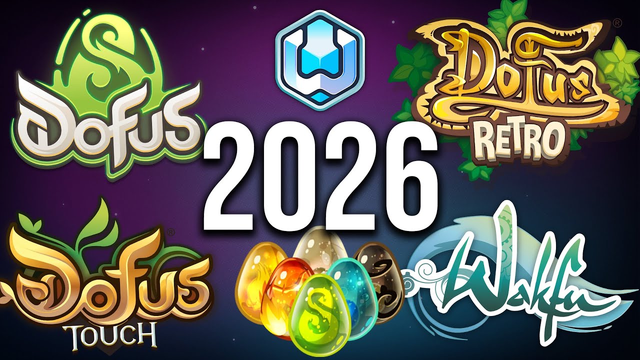 Ce qui arrive sur DOFUS 3 en 2026 ! (et sur R&eacute;tro, Touch, Wakfu, Waven&hellip;)