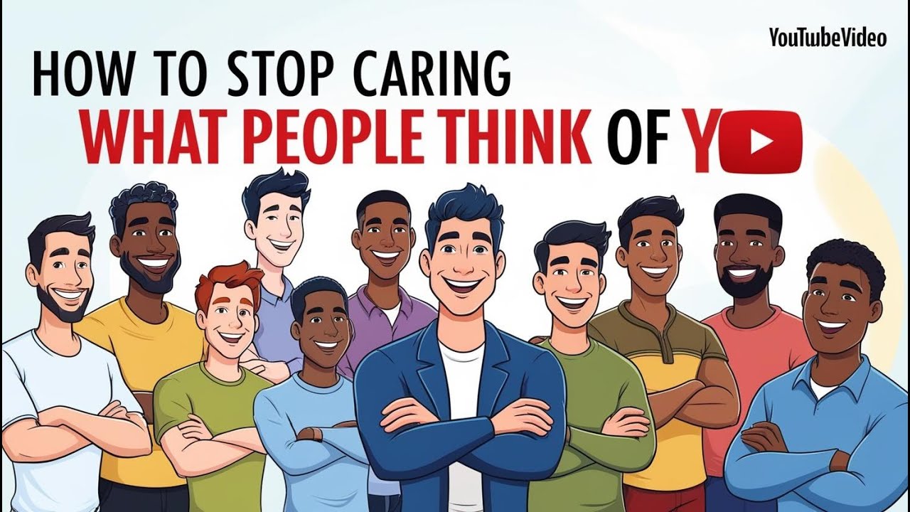 Stop Caring What People Think: Animated Guide #money #personalgrowth #personaldevelopment