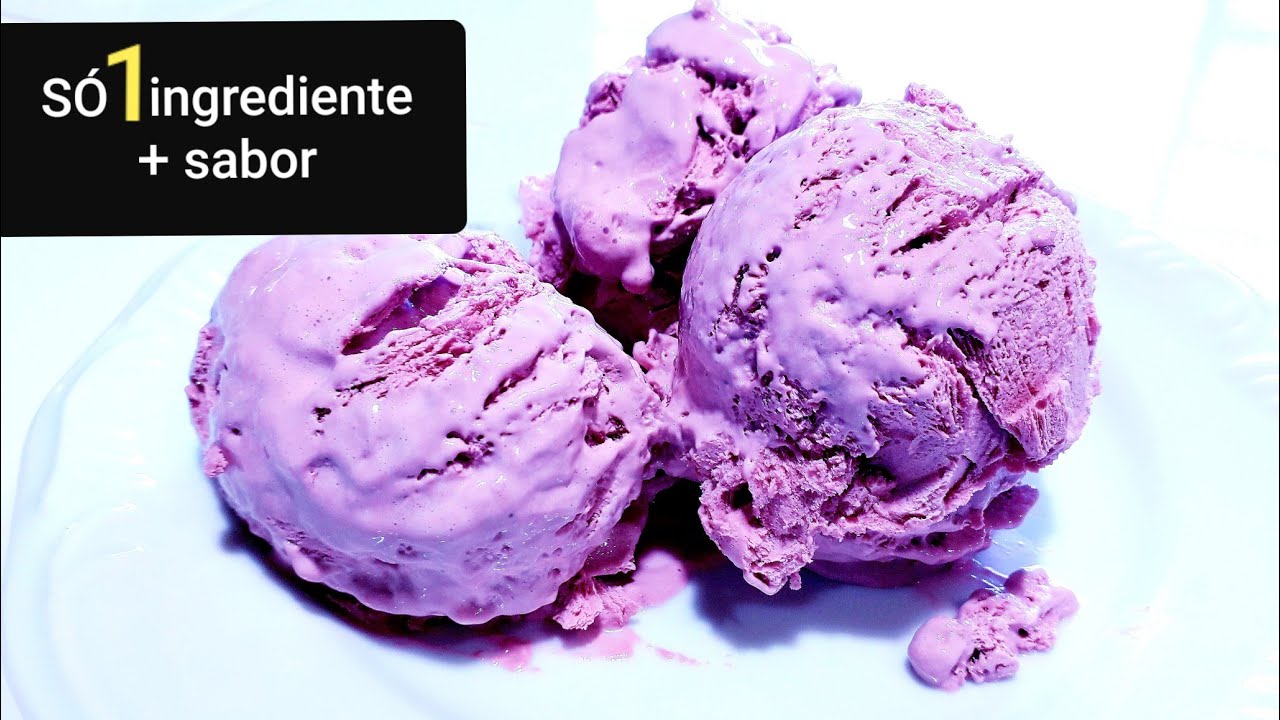 SORVETE MUITO FÁCIL  RENDE BASTANTE!!!Sobremesa gelada 💜