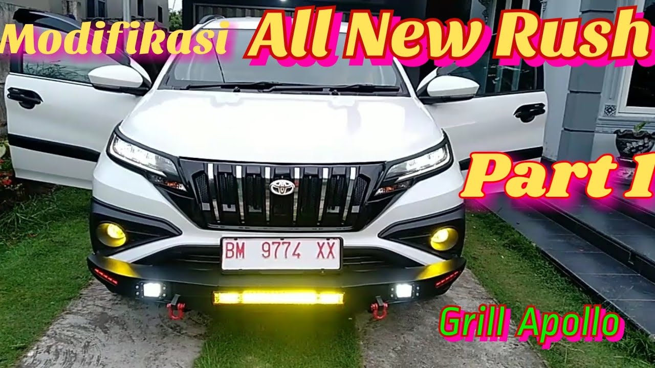 Modifikasi All New Rush Part 1