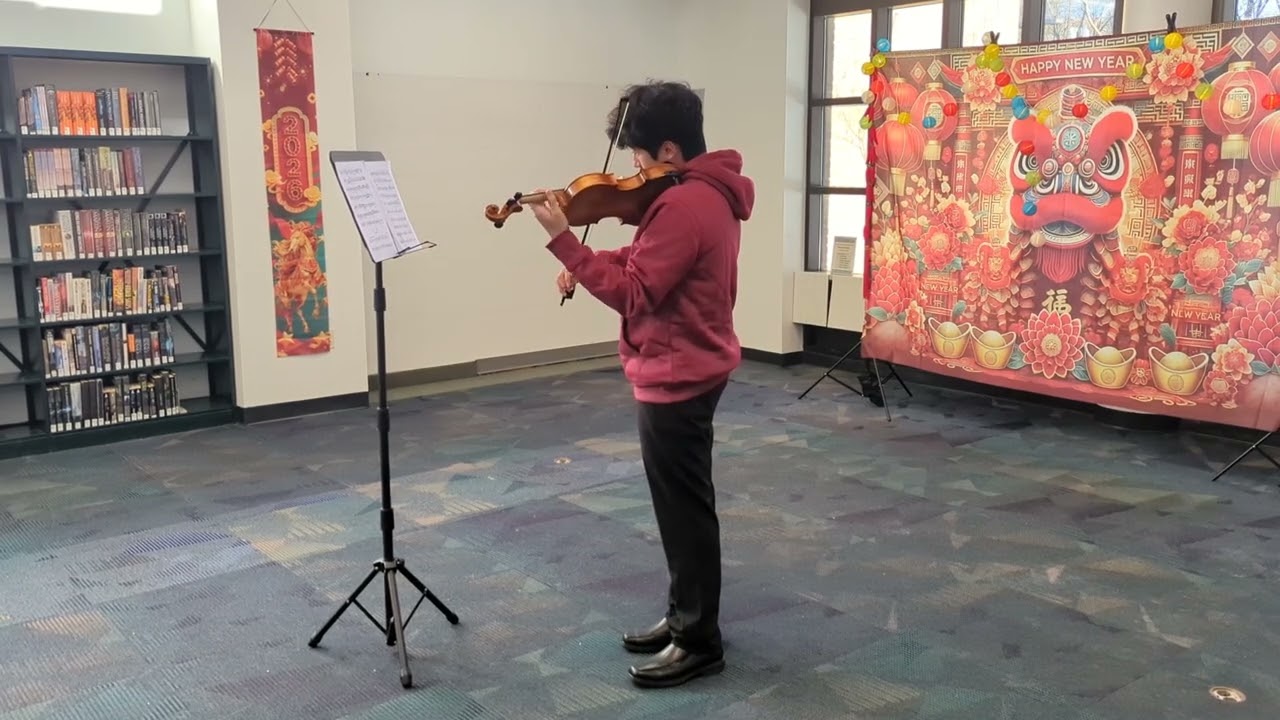 Fairfax Reston Library Lunar New Year - “Pastoral” Violin by Legato Music LLC