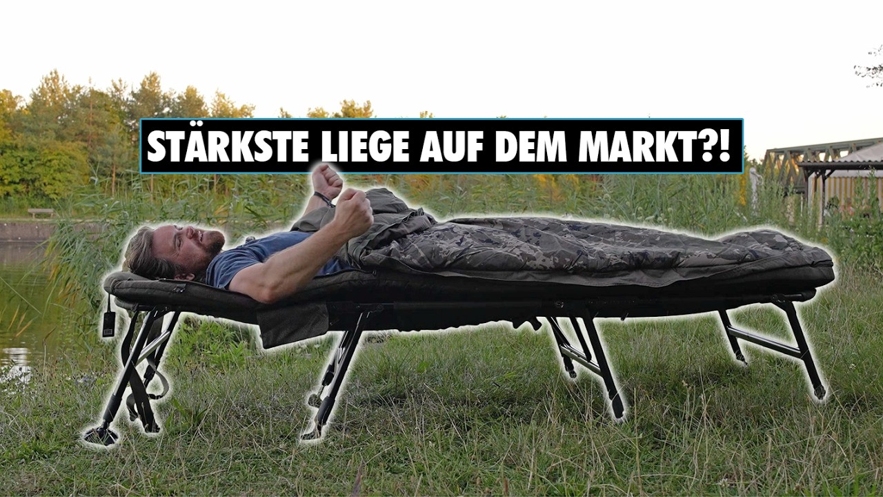 Nash Indulgence HD 40 8 Leg Sleep System Camo Unboxing | Ist dieses Sleep System unkaputtbar?
