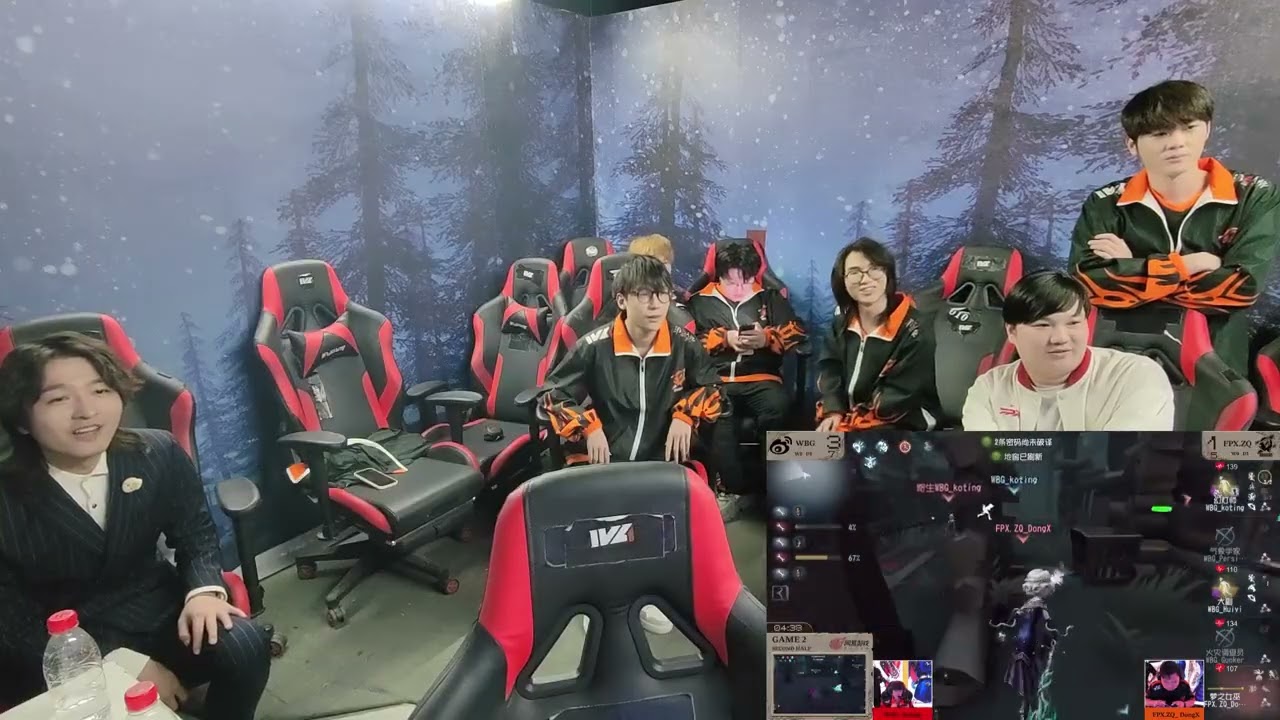 Identity V | COA IX 深渊的呼唤Ⅸ「雀宝OB位」 FPX.ZQ vsWBG BO2 reaction