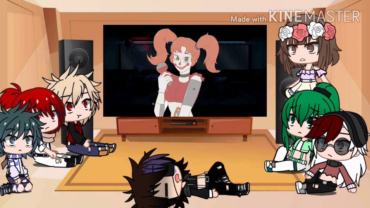 Bnha reacts to afton family memes (No thumbnail)