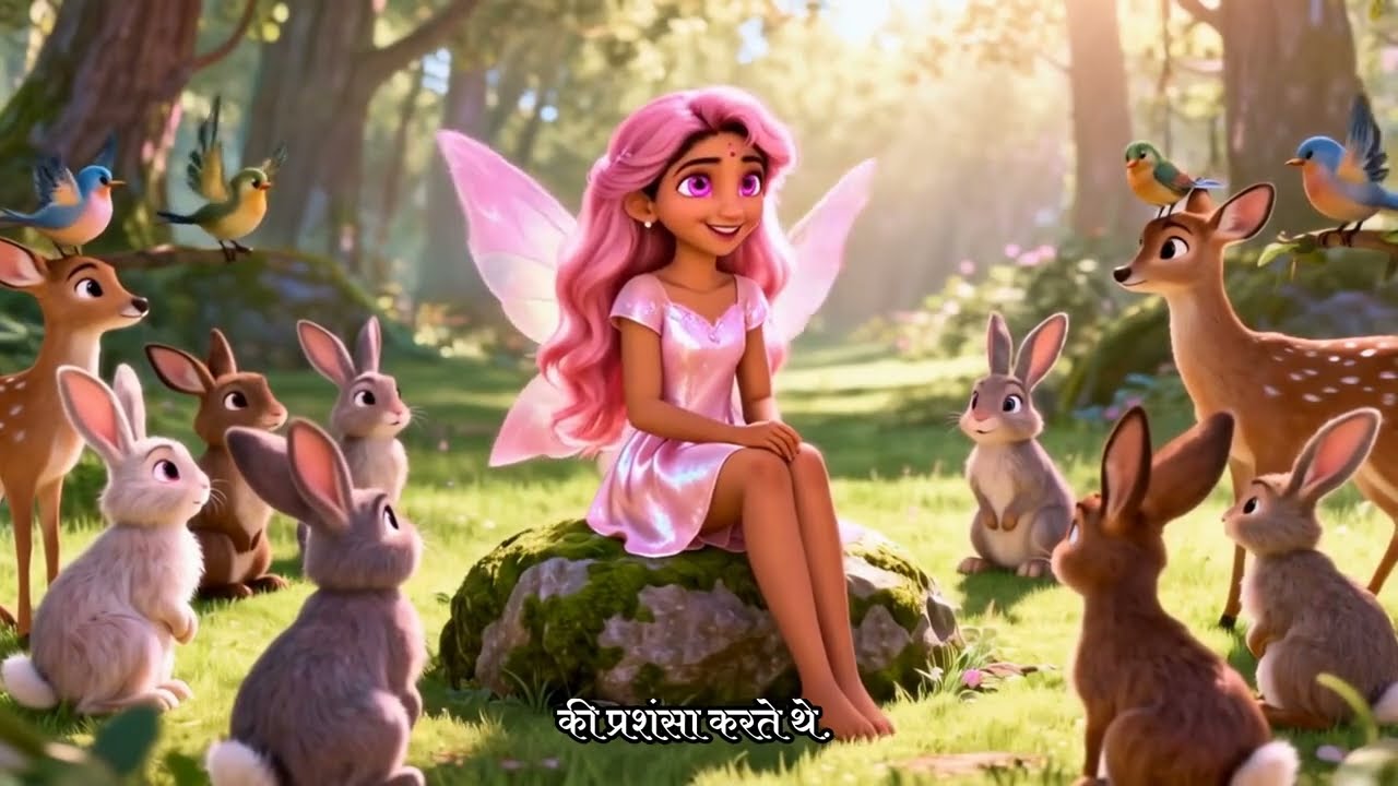 नीली चुड़ैल और पिंक परी#जादुईकहानी #परीऔरचुड़ैल #बच्चोंकीकहानियाँ #रहस्यमयजंगल 